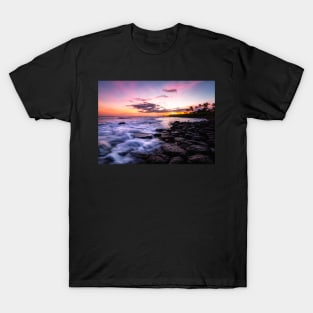 Hawaiian Sunset at the Beach T-Shirt